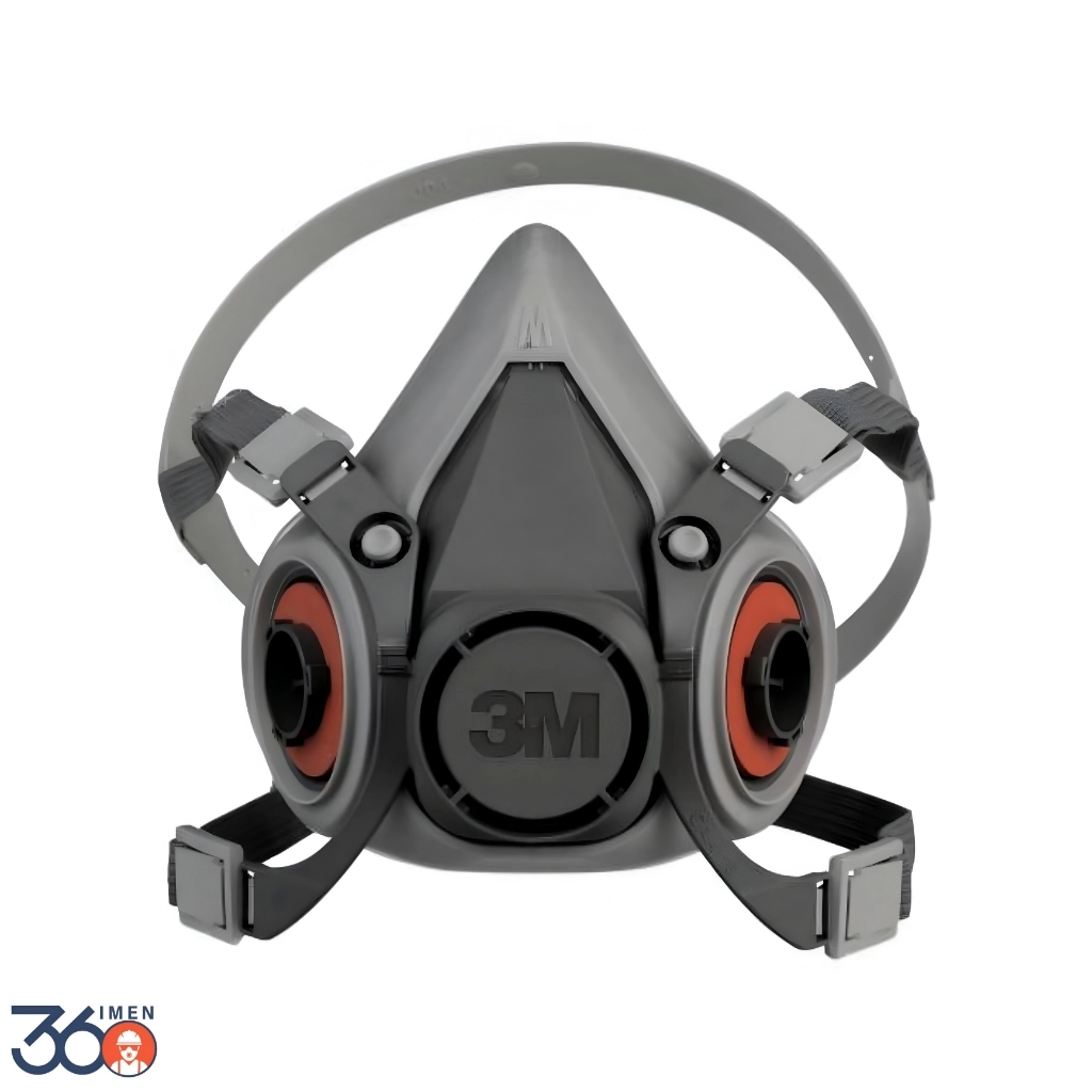 3M-half-face-mask-6200 ماسک نیم صورت 3M مدل 6200 (چینی) - Image 1