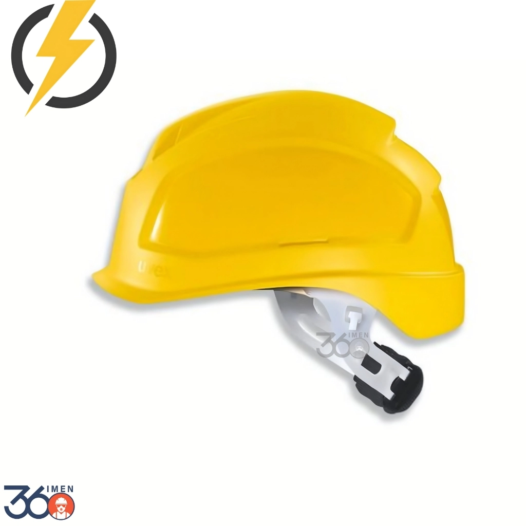 uvex-Electric-insulation-helmet-yellow کلاه عایق برق یووکس uvex مدل Pheos E-S-WR - Image 1
