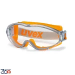 عینک ایمنی گاگل شفاف یووکس uvex مدل ultrasonic (9302245)