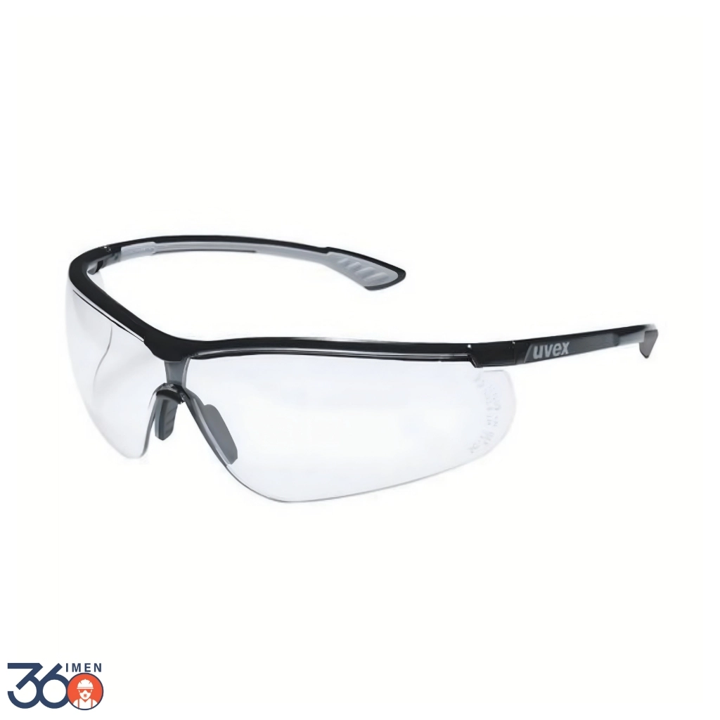uvex-sportstyle-safety-glasses-9193080 عینک ایمنی شفاف یووکس uvex مدل Sportstyle (9193080) - Image 1
